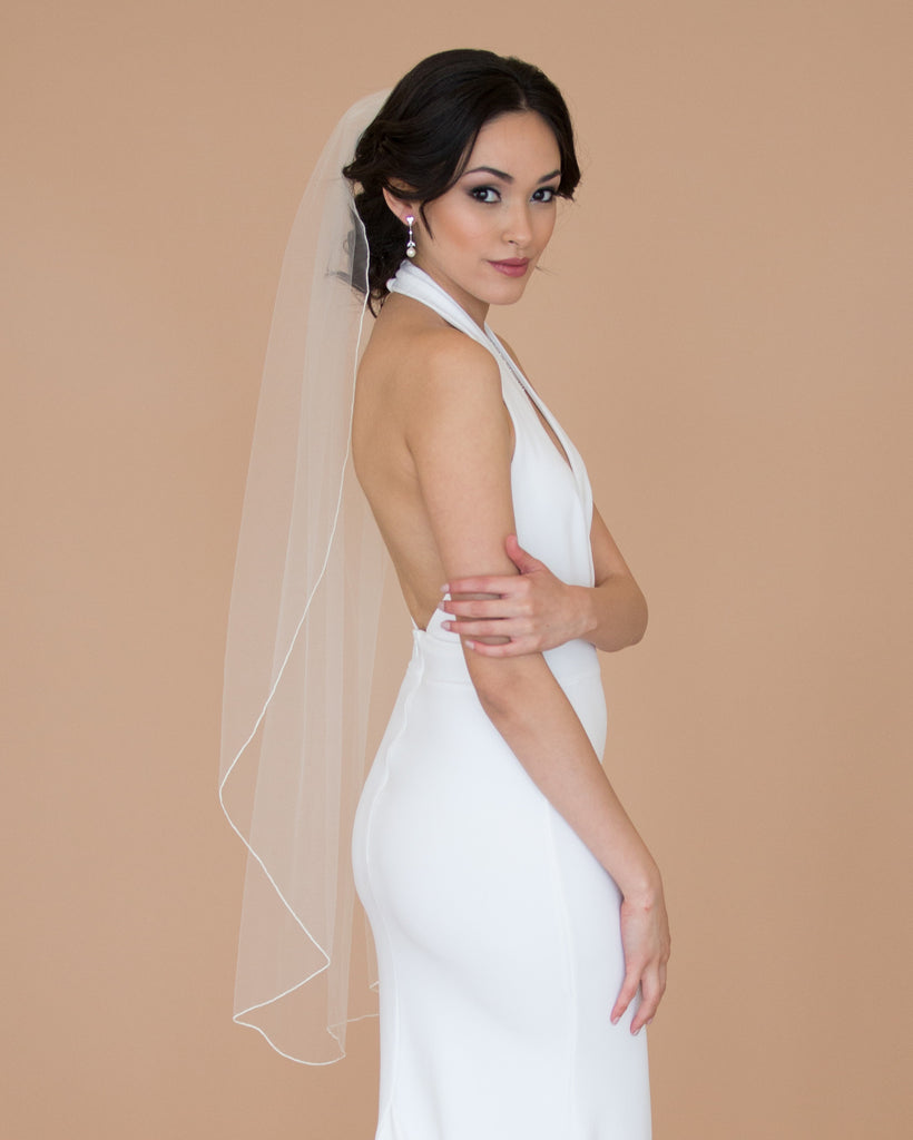 Fingertip Wedding Veil