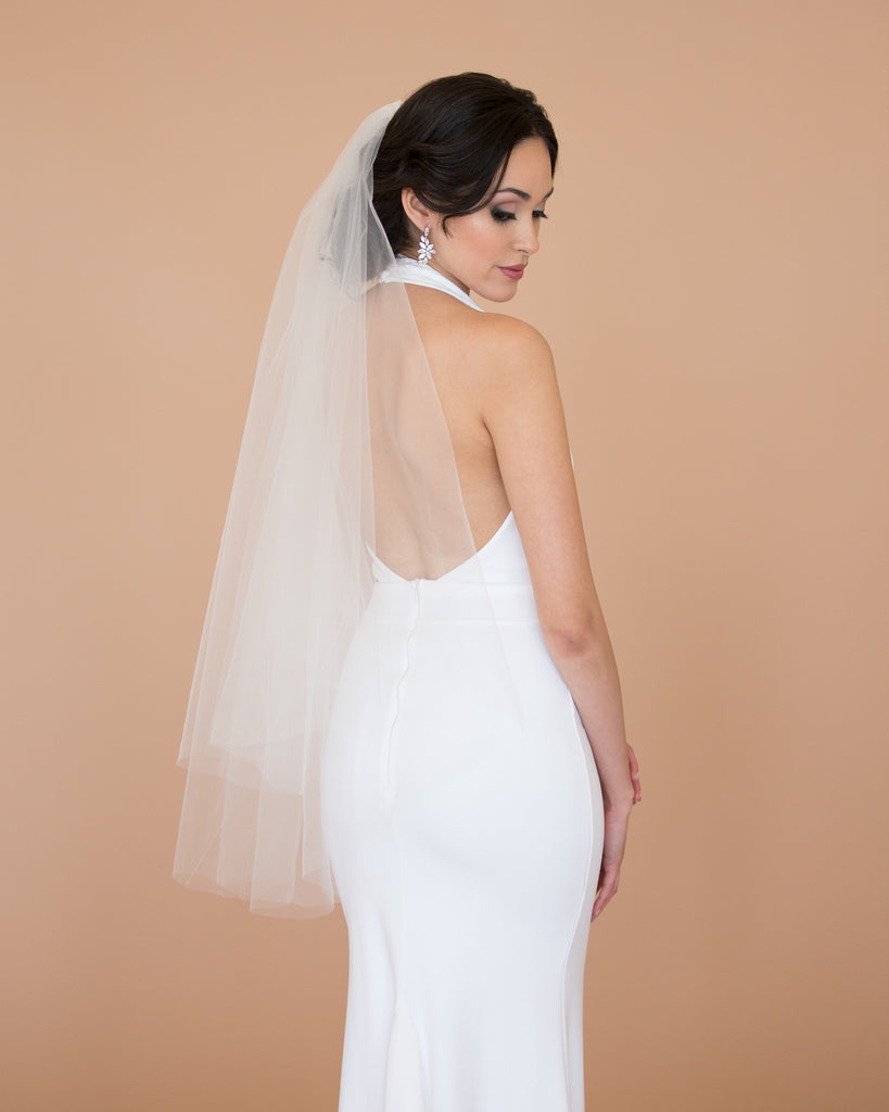 Fingertip Wedding Veil