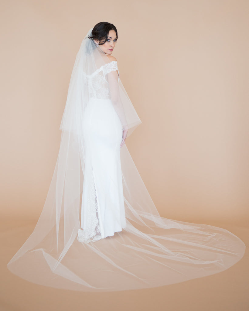 Wedding Veil with Blusher