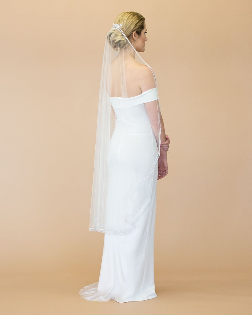 Crystal Wedding Veil