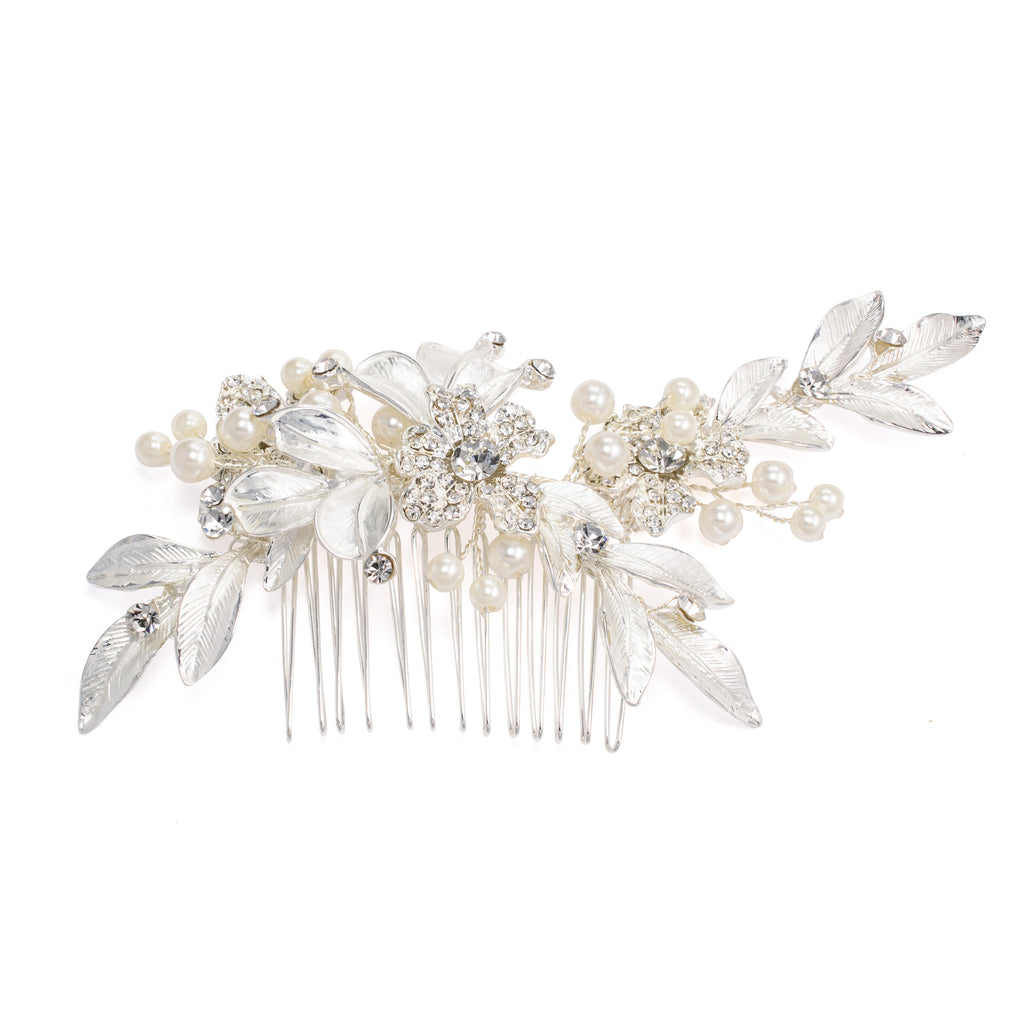 Floral Wedding Haircomb
