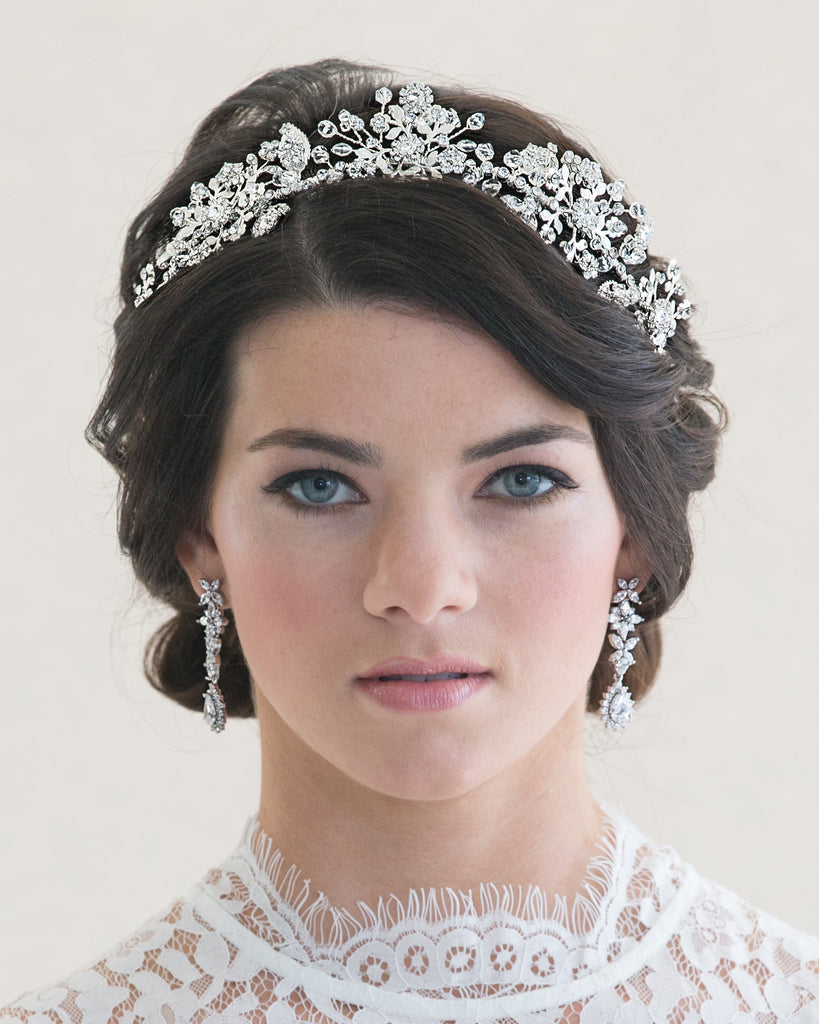 Floral Motif Flexible Hairpiece