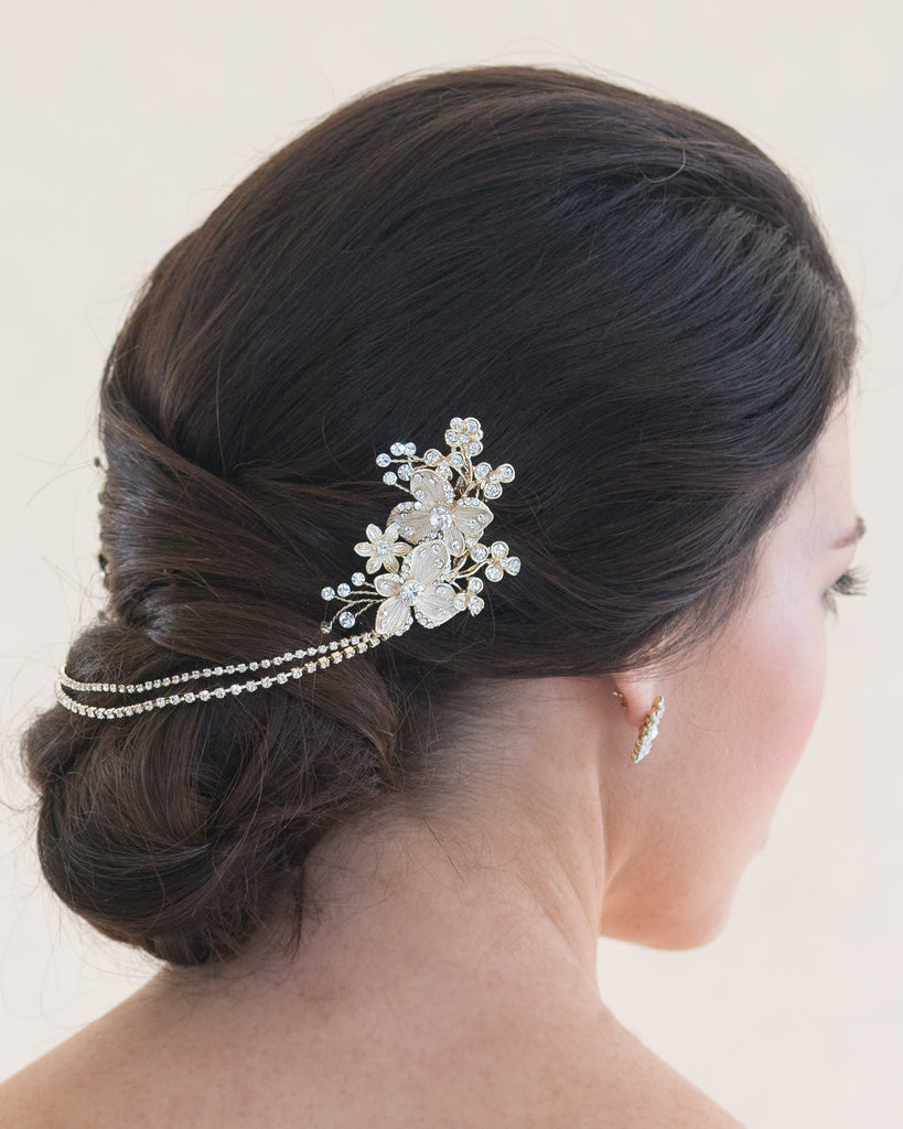 Gold Bridal Hair Accessory