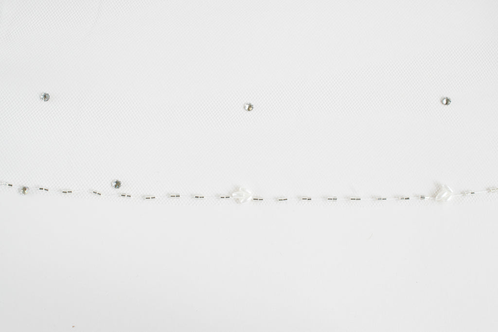 Crystal Pearl Wedding Veil