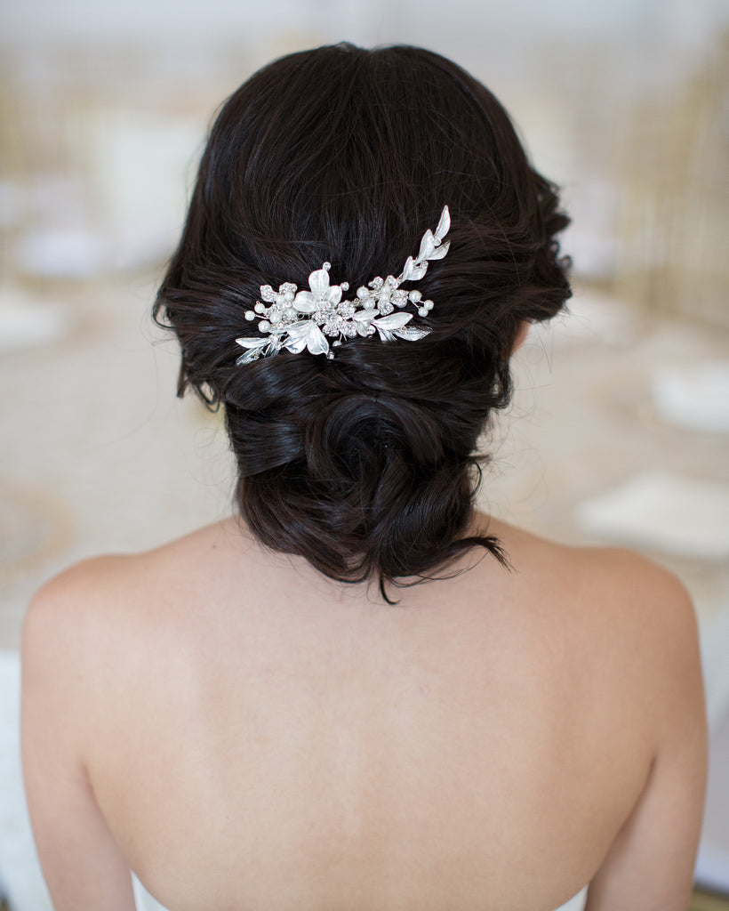 Floral Wedding Haircomb 