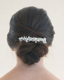 Pearl Crystal Wedding Comb
