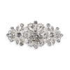 Silver Crystal Bridal Hair Clip