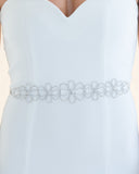 Silver Crystal Bridal Belt